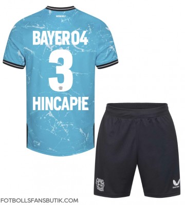 Bayer Leverkusen Piero Hincapie #3 Replika Tredje Tröja Barn 2023-24 Kortärmad (+ Korta byxor)